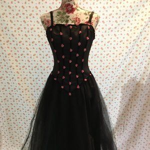 Handmade Goth Prom Dress